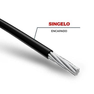 Imagem de Cabo Nax 35 mm Singelo Preto - 80 Metros - Alubrax