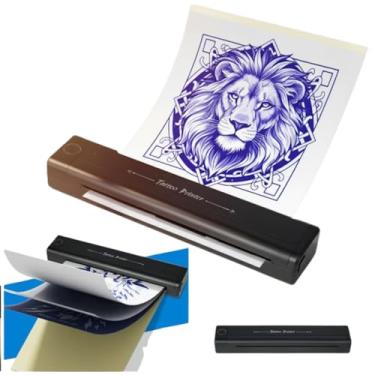 Imagem de Impressora Portátil Decalque Tatto Bluetooth A4 Ios Android