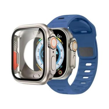 Imagem de Pulseira De Silicone Para Apple Watch De 40mm-46mm Para Série 8 7 6 5 