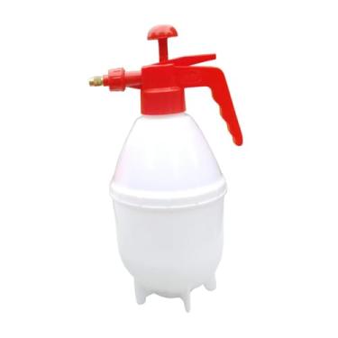 Imagem de Generic Pulverizador de bomba manual com bico de latão ajustável, profissional, leve, garrafa de spray de água de pressão para flores, ervas daninhas, Branco 1.5l
