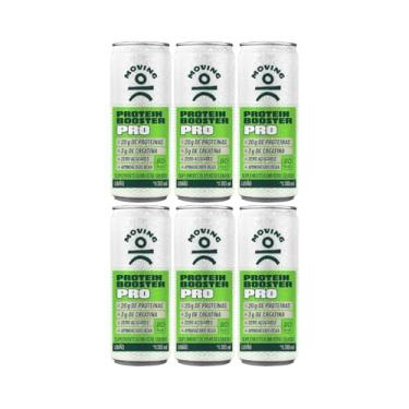 Imagem de Pack com 6 Latas de Protein Booster PRO Suplemento Alimentar Líquido Limão de 310mL cada - Moving