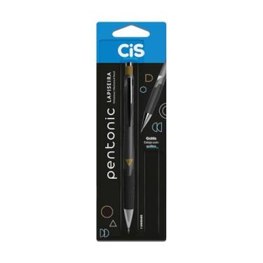 Imagem de Lapiseira Profissional Pentonic 0.9 - Preta - Blister com 1 unidade + 1 tubo de grafite