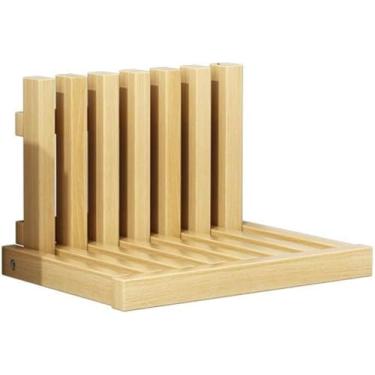 Imagem de Banco De Folha Suspensa Montado Na Parede, Banquinho De Banheiro Para Trocar Sapatos, Assento De Chuveiro Dobrável Cadeira Dobrável Para Sapatos Grossos, Assento De Chuveiro Dobrá, Beige