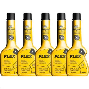 Imagem de Kit 5 Bardahl Aditivo Combustivel Flex 200ml Gasolina Etanol