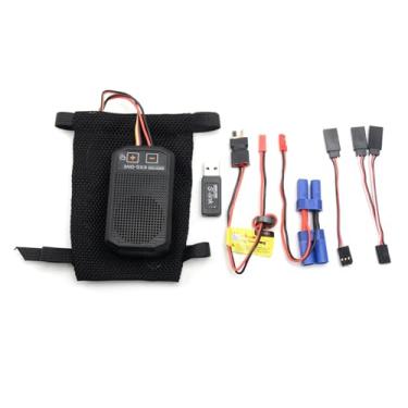 Imagem de PYFORE Alto-falante simulador de som de motor de veículo ESS-ONE Plus para motocicleta LOSI 1/4 Promoto-MX RC (para motocicleta RC)