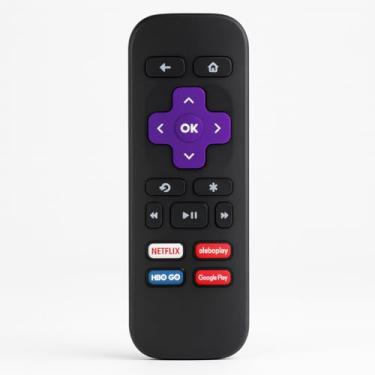 Imagem de Controle Remoto Compatível com Express Streaming – Substituto Universal com Teclas de Atalho para Netflix, Globoplay, HBO GO e Google Play –