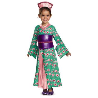 Imagem de Kimono japonês princesa gueixa vestido bebê tamanho criança MO