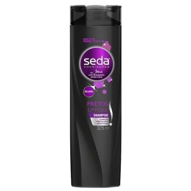 Imagem de Shampoo Seda Cabelos Pretos Luminosos 325ml