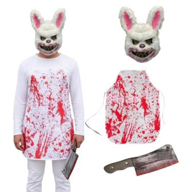 Imagem de Fantasia Coelho Assassino Sangrento Halloween Cosplay Terror