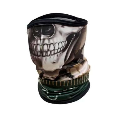 Imagem de Bandana Máscara Pesca King Brasil Army 301 Conforto Térmico e Proteção UV30