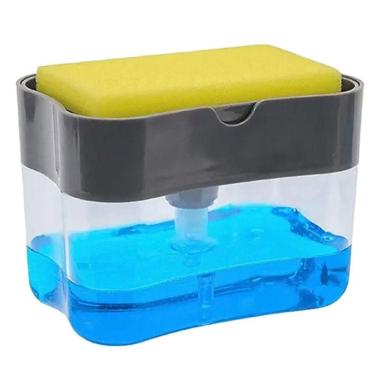 Imagem de Porta Detergente Dispenser Sabão Liquido Suporte P Esponja