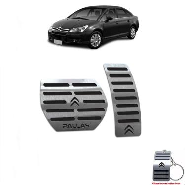 Imagem de Pedaleira Automático Citroen C4 Pallas 2005 A 2013 Preto
