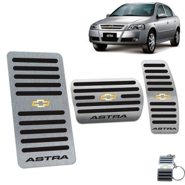 Imagem de Pedaleira Automático Com Descanso Chevrolet Astra Preto