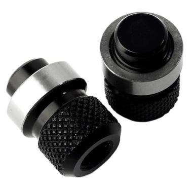 Imagem de Válvula de pneu de motocicleta CNC suporte lateral ampliador almofada compatível com F850GS F750GS F 750 850 GS Adventure 2018-2021 2022 (válvula de pneu cinza)