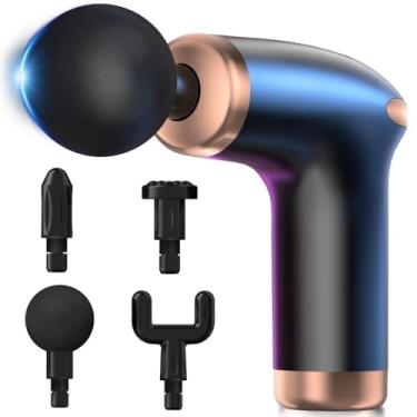Imagem de Pistola Massageadora Elétrica Tecidos Profundos Muscular Portátil(Preto)