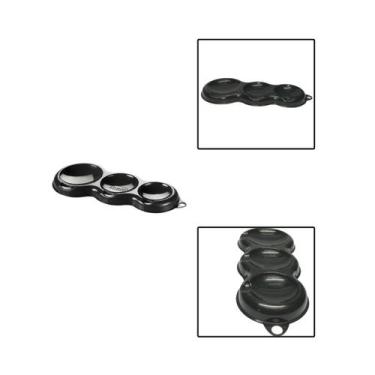Imagem de Descanso de Talheres Plastico Preto - Plasútil