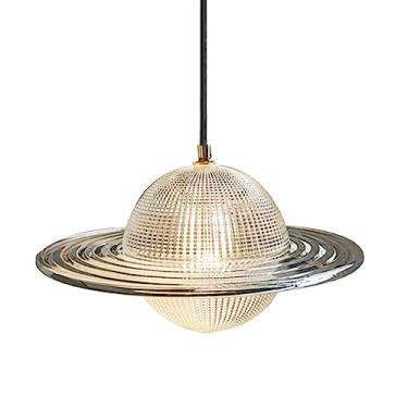 Imagem de Luminária pendente de vidro PT, luminária suspensa moderna, globo, pequeno lustre, iluminação de teto interna, luzes de suspensão LED para cozinha, ilha, quarto, restaurante, bar, 3 modos de