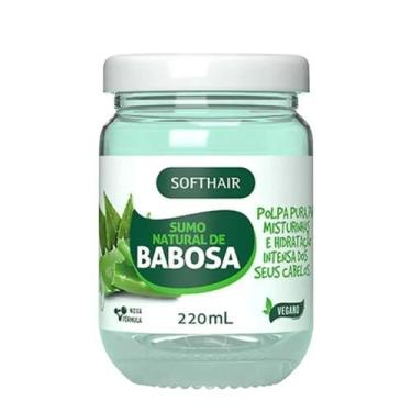 Imagem de Babosa para o Cabelo Hidratação Sumo Natural Polpa Anti Queda 220ml So