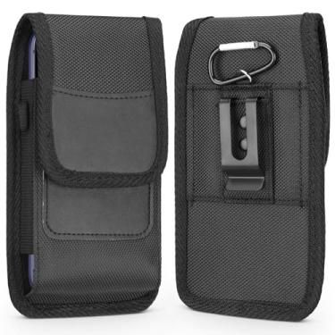 Imagem de FZXSOGY Capa coldre para celular com clipe de cinto para iPhone 12 Mini/iPhone 12 / iPhone 12 Pro/iPhone 13 Mini/iPhone 13 / iPhone 13 Pro, para Samsung Galaxy S5/S6/S7/S8/S9/S10/S20/S21/J3/J7 - GG