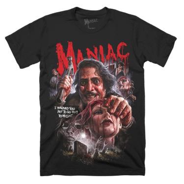 Imagem de Camiseta ROCKINSTONE Maniac No Time To Pray Halloween 2025