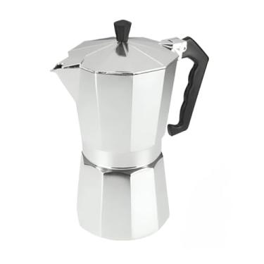Imagem de Cafeteira Italiana Alumínio 3/6/9 Xícaras Aço Decorada Top Cafeteira Rápida(6 Xícaras)