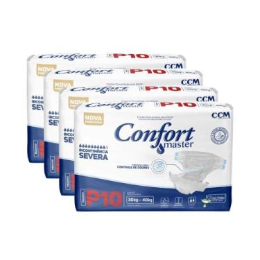 Imagem de Fralda Geriátrica Confort Master Regular Incontinência, P, 1
