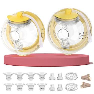 Imagem de Copas Extractoras de Leche PUMPMOM-US Kit Medela Flex Manos Libres