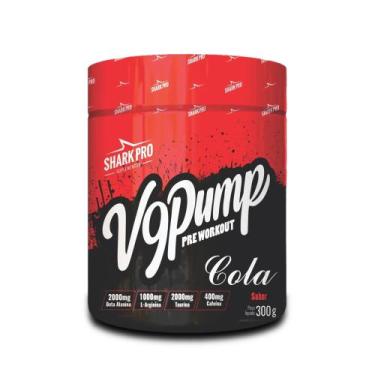 Imagem de Pré Treino V9 Pump 300g - Shark Pro, Cola