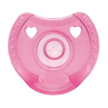 Imagem de Kit Com 2 Chupeta Kuka Baby Silicone Soft Confort T2, Rosa