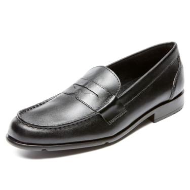 Imagem de Mocassim masculino clássico Penny da Rockport, Black/Black, 8.5