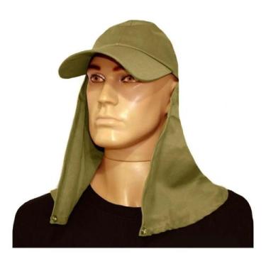 Imagem de Boné Australiano Pescador Com Capuz - Preto - Garcia, Caqui