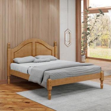 Imagem de Cama Queen Madeira Maciça 2258 Freijo Milani Store - MILANI MOVELARIA