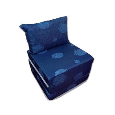 Imagem de Puff Multiuso 3 Em 1 Colchão Densidade D20 Visita Com Travesseiro Solteiro Vira Cama (Puff Luck)