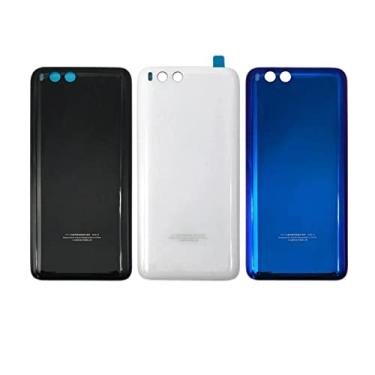 Imagem de SHOWGOOD Capa de bateria traseira para Xiaomi Mi Note 3 capa traseira de vidro para substituição com adesivo (branco)