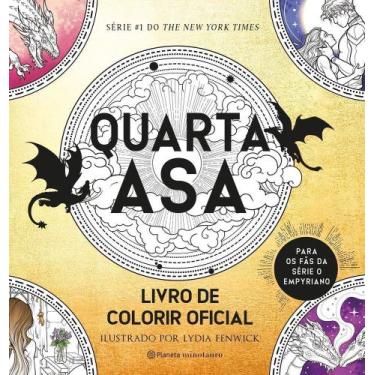 Imagem de Quarta Asa - Livro De Colorir Oficial - PLANETA MINOTAURO, Sortido