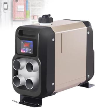Imagem de Aquecedor A Diesel De 5 Kw, Aquecedor De Ar A Diesel Integrado De 12 V/24 V Com Controle Remoto E Filtro De Ar, Adequado Para Carros, CaminhõEs, Barcos, ôNibus
