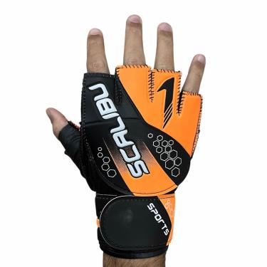 Imagem de Scalibu Sports, Luva Goleiro Futsal Society, Standard, Adulto, Verde Limão, M, Par