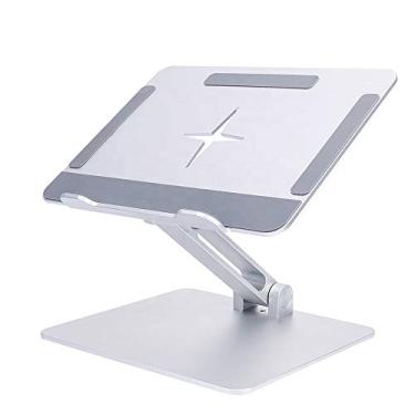 Imagem de Suporte de mesa ergonômico para tablet/notebook em alumínio e ajustável Suporte Mania
