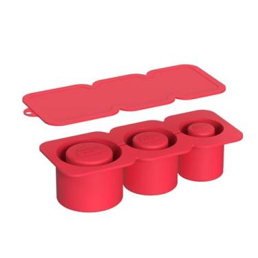 Imagem de Bandeja de cubo de gelo para copo de gelo, moldes de silicone para cubos de gelo com tampa e caixa para coquetéis gelados, uísque, bebidas, café, máquina de gelo fácil de encher e liberar, B