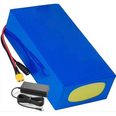 Imagem de Bateria De íons De Lítio Para Bicicleta Elétrica De 48 V 10 Ah/12 Ah/15 Ah/20 Ah/25 Ah/30 Ah Bateria De Alta Potência Para Scooters Elétricos De Motor De 200-1000 W, 48V 10AH(1), XT60
