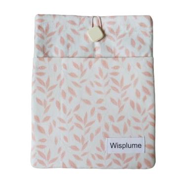Imagem de Wisplume Bolsa acolchoada para tablet eReader Paperwhite, Colorsoft, Signature Edition, Voyage, Scribe/Kobo eReader, protetor de livros para livros e capas pequenas (laranja, grande)