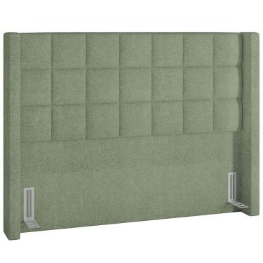 Imagem de Cabeceira Cama Box Casal 160cm P05 Paris Bouclê Oliva