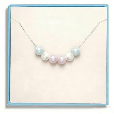 Imagem de Colares elegantes para mulheres, presentes de aniversário de 60 anos para avó, mãe, tia, colar delicado, pingente charmoso, joias, presentes de aniversário de aposentadoria