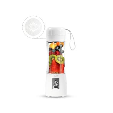 Imagem de Liquidificador portátil – Liquidificador pessoal sem fio de 368 g para shakes e smoothies, Licuadora, livre de BPA, recarregável USB-C, mini espremedor para viagens, à prova de vazamento, copo de suco