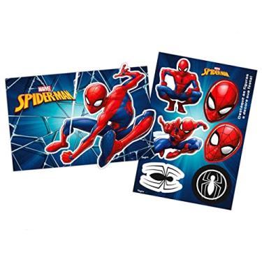 Imagem de Kit Decoracao R319 Spider Man Animacao, Regina, Colorido
