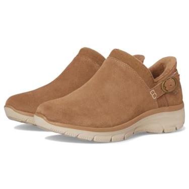 Imagem de Skechers Bota feminina Easy Going-Modern Time Hands Free Slip-ins Ankle Boot, Bronzeado, 35