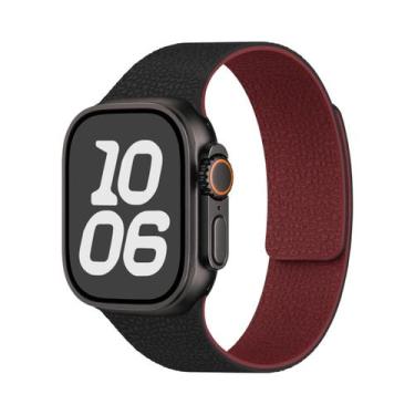 Imagem de Pulseira Magnética De Silicone De 45mm 44mm 40mm 46mm 41mm 42mm 38mm P