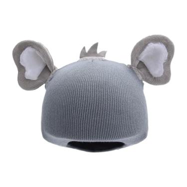 Imagem de kowaku Capa para capacete de esqui, decoração para capacete, presente de aniversário, leve, decorativa, confiável, macia, elegante, confortável, mantém o, Cinza