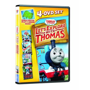 Imagem de Thomas & Friends - Let's Explore with Thomas: Calling All Engines / Come Ride The Rails / Tales From The Tracks / It's Great To Be An Engine