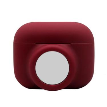 Imagem de Dpofirs Capa de Fone de Ouvido 2 Em 1, Capa Protetora de Silicone Preto Lavável Resistente a Choques Com Cobertura Total para Fones de Ouvido Pro, Com Espaço Dedicado para Localizador (type3)